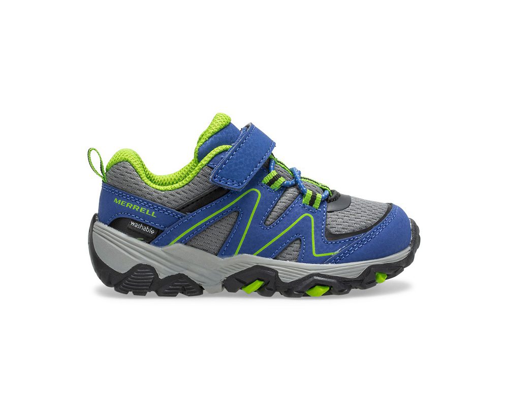 Tenis Criança - Merrell Trail Quest Jr. - Azuis/Verdes - CMX942701